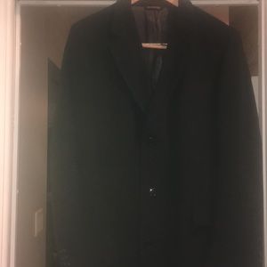 Full length Mongolian cashmere men’s overcoat